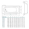 Ванная стальная Koller Pool 160х70E (1333250130)- Фото 4